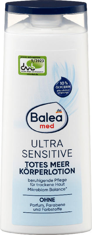 Balea med Körperlotion Ultra Sensitive Totes Meer