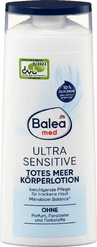 Balea med Körperlotion Ultra Sensitive Totes Meer