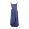 Anita Crinkle Kleid 1, Rauch Blau