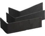 Hornbach Eck-Riemchen Elabrick Bergen 24x5,2 cm schwarz