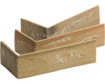 Hornbach Eck-Verblendstein Elabrick 24x5,2 cm corsica beige