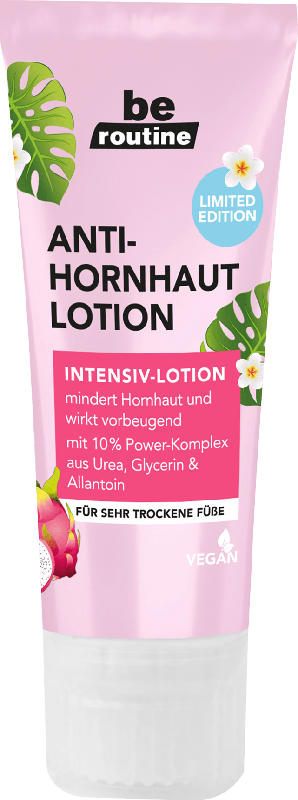 be routine Fußcreme Anti Hornhaut, 5 % Urea intensiv Lotion