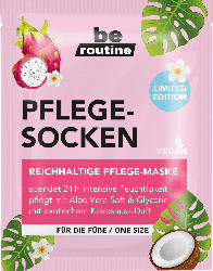 be routine Fußmaske Socken mit Aloe Vera & Glycerin (1 Paar)