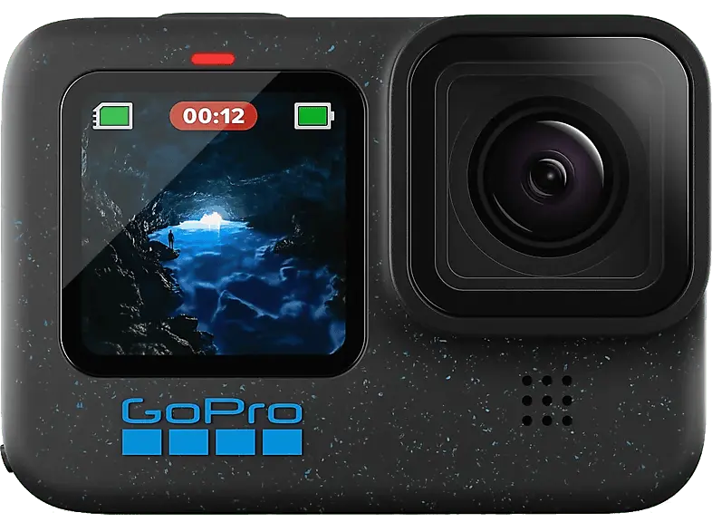 GoPro Hero12 Black Action Cam, 5.3K60, 27 MP Foto, Hypersmooth 6.0, 2x längere Akkulaufzeit