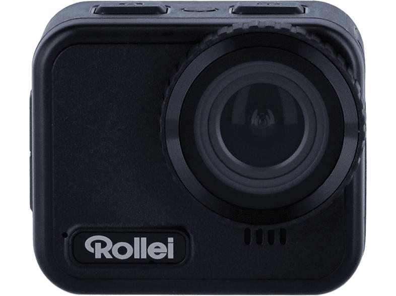 Rollei 9s Cube Action Cam, 4K60p Video, 20 MP Foto, 2.1 Zoll Display, Sony 12MP Sensor, 6-Achsen-EIS, WiFi, Schwarz