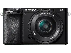 Sony Alpha 6100 Systemkamera schwarz mit Objektiv AF E 16-50mm 3.5-5.6 OSS PZ (ILCE-6100LB); Systemkamera Set
