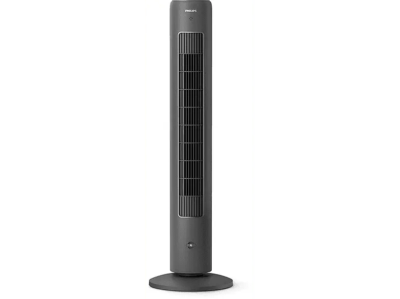 Philips CX5535/11 Turmventilator Dark Grey (40 Watt, mit Fernbedienung, 3 Geschwindigkeitsstufen, Timerfunktion)