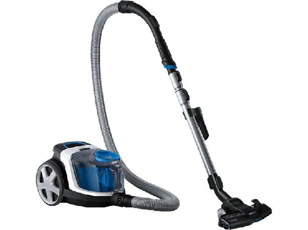 Philips FC9332/09 PowerPro Compact Bodenstaubsauger ohne Beutel (76 dB(A), maximale Leistung: 900 Watt, Wei&szlig;