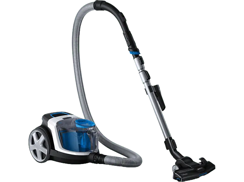 Philips FC9332/09 PowerPro Compact Bodenstaubsauger ohne Beutel (76 dB(A), maximale Leistung: 900 Watt, Weiß