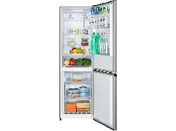 Hisense RB390N4BCC Kühl- und Gefrierkombination (C, 304 l, 1860 mm hoch, Standgerät, No Frost (verminderte Eisbildung), Silber)