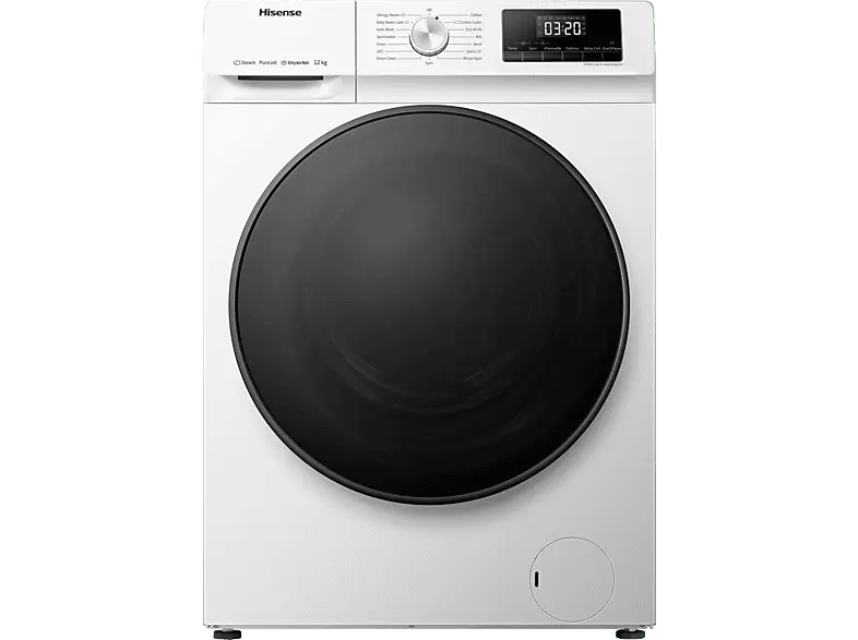 Hisense WFQA1214EVJM Waschmaschine (12 kg, 1400 U/Min., A)