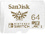 MediaMarkt SanDisk 64GB microSDXC Karte für Nintendo Switch bis zu 100 MB/s UHS-I Class 10 U3; Speicherkarte - bis 08.06.2024