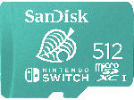 MediaMarkt SanDisk 512GB microSDXC Karte für Nintendo Switch bis zu 100 MB/s UHS-I Class 10 U3; Micro-SDXC-Speicherkarte - bis 08.06.2024
