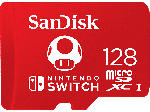 MediaMarkt SanDisk 128GB microSDXC Karte für Nintendo Switch bis zu 100 MB/s UHS-I Class 10 U3; Speicherkarte - bis 08.06.2024