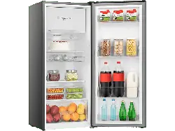 Hisense RR220D4BDE Kühlschrank (E, 1265 mm hoch, Silber, 165 l)