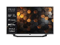 Peaq PTV 32H-5024C 32 Zoll HD-Ready TV; LCD TV mit 5 Jahre Geräteschutz