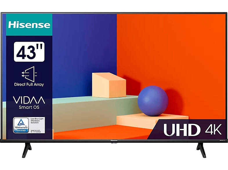 Hisense 43E61KT 43 Zoll 4K Smart TV; LED TV