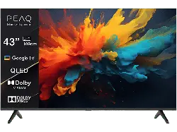 Peaq PTV 43GQU-5024T 43 Zoll 4K QLED Smart Google TV; QLED TV