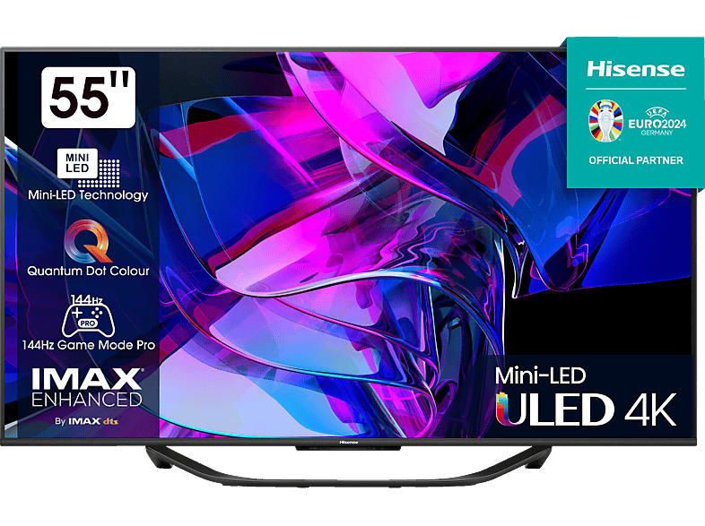 Hisense 55U7KQ 55 Zoll Mini LED 4K Smart TV; Mini LED TV