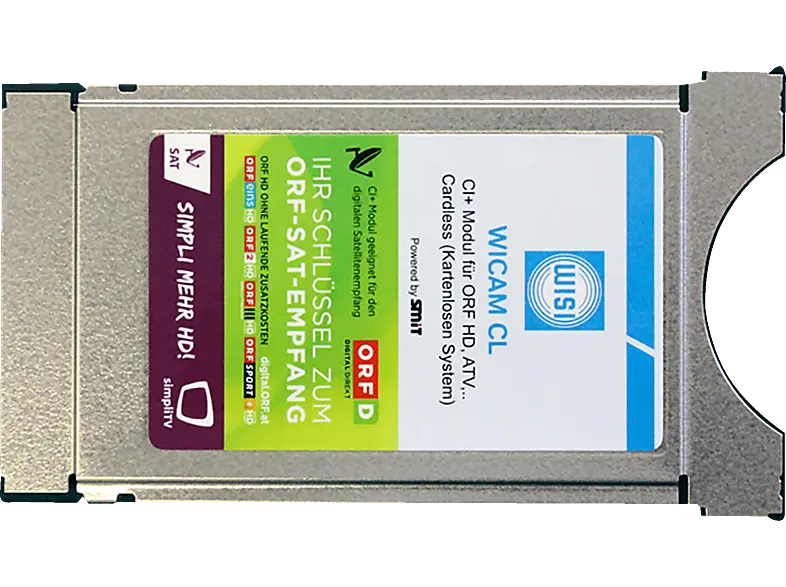 Wisi CI+ Modul WICAM CL Irdeto Cardless SAT-Modul