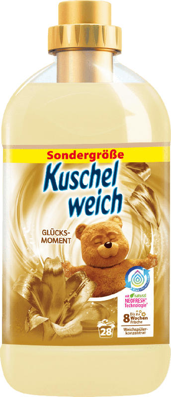 Kuschelweich Weichspüler Glücksmoment 28 WL