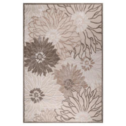 Sanat Outdoorteppich FLORAL creme B/L: ca. 120x170 cm