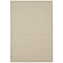 Webteppich Grace taupe B/L: ca. 80x150 cm