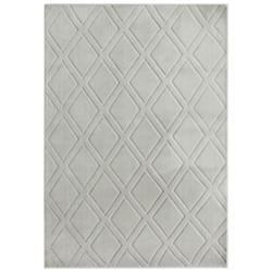 Teppich Monaco silber B/L: ca. 120x160 cm