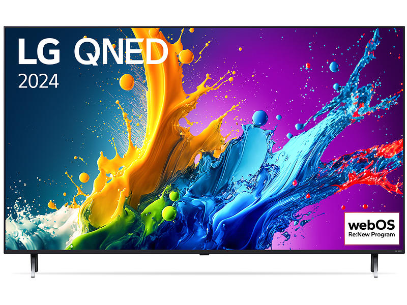 TV QNED LG ELECTRONICS 65''/165 cm 65QNED80T6A, 4K UHD