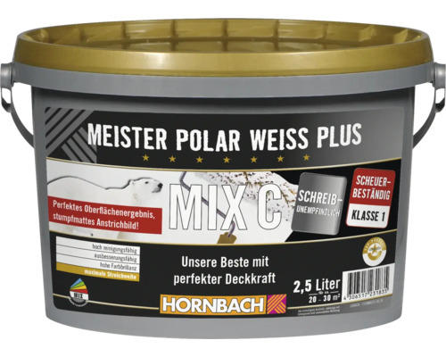 HORNBACH Meister Polarweiß Plus im Wunschfarbton mischen lassen