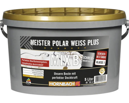 HORNBACH Meister Polarweiß Plus im Wunschfarbton mischen lassen