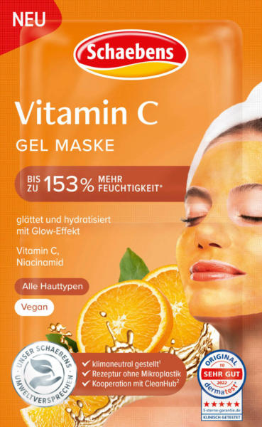 Schaebens Gesichtsgelmaske Vitamin C (2x5 ml)