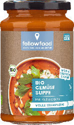 followfood Suppe, Gemüse mit Kichererbsen