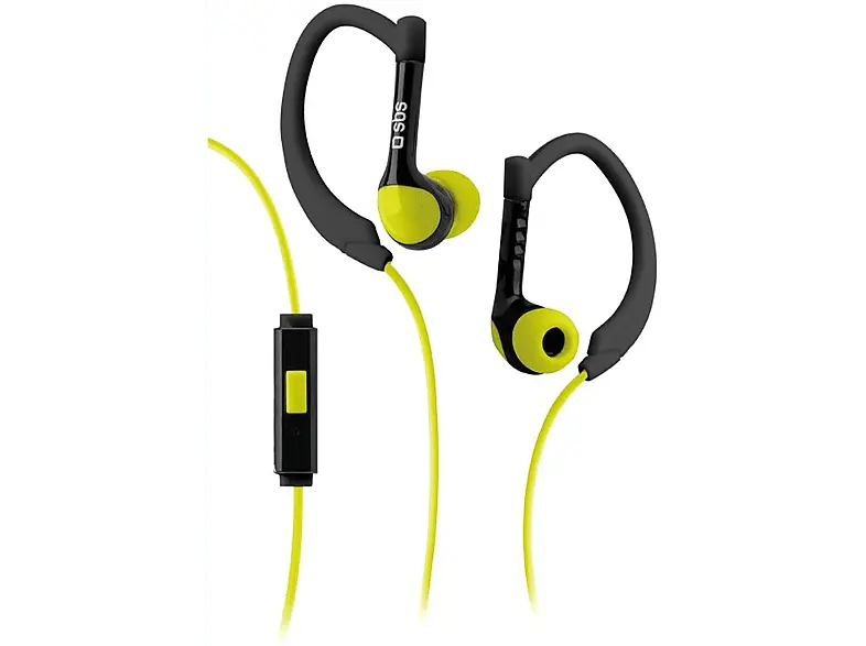 SBS 04005 Runway Sport Stereo In-Ear Kopfhörer, Ohrbügel, mit Klinkenkabel