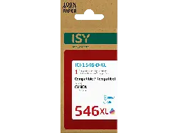 ISY ICI-1546-B-XL für Canon CL-546 XL, farbig, wiederaufbereitet; Tintenpatrone