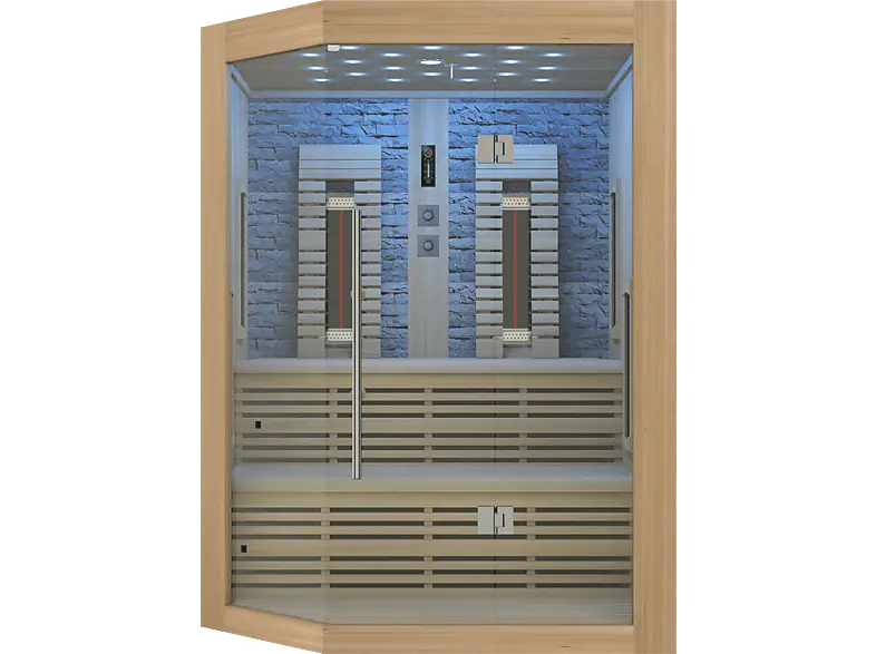 Sanotechnik K50160 Kiruna 3-4 Personen, Infrarotkabine (2400 Watt)