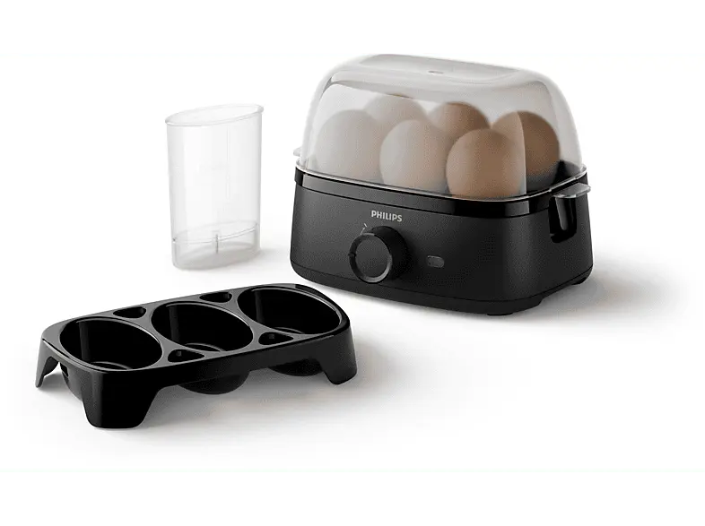 Philips HD9137/90 3000 Series Eierkocher (Anzahl Eier: 6, 400 Watt)