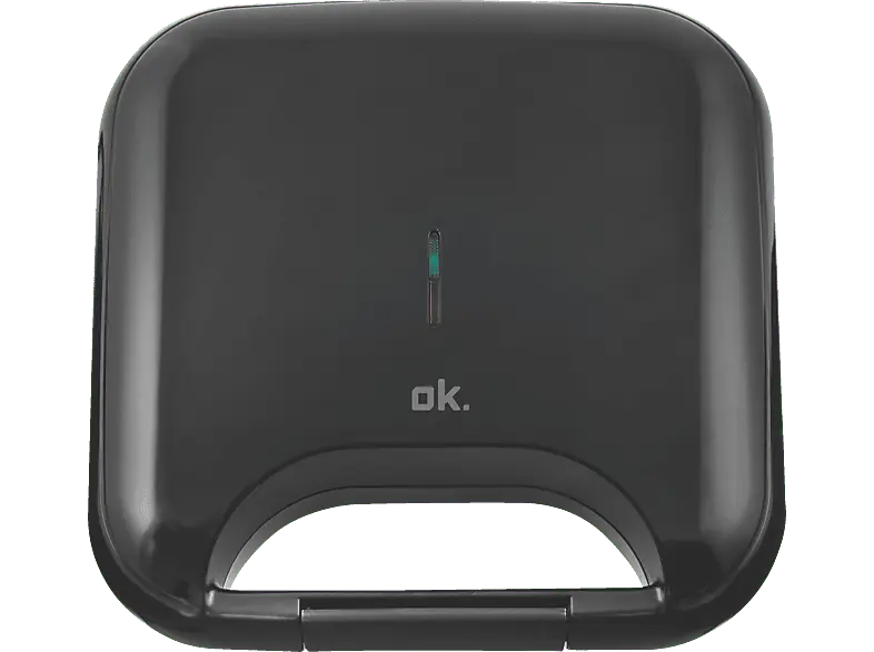 ok. OSM 1111 Sandwichmaker, Schwarz, 750 Watt