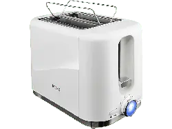 Koenic KTO 2210 W Toaster (Weiß, 870 Watt, Schlitze: 2)