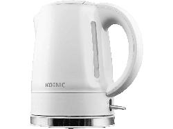 Koenic KWK 2130 W Wasserkocher (Weiß, 1 l, 1500 Watt)