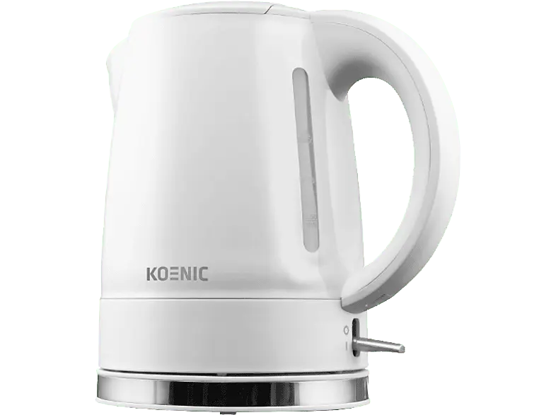Koenic KWK 2130 W Wasserkocher (Weiß, 1 l, 1500 Watt)