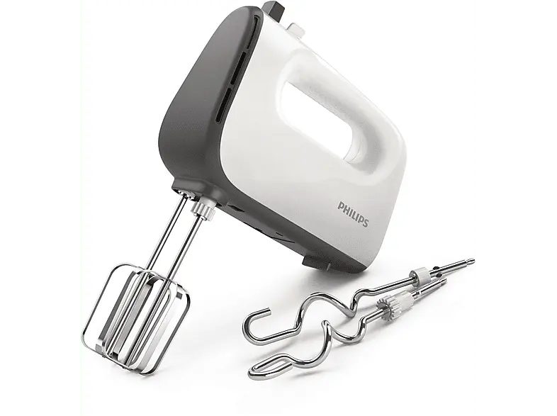 Philips Viva Collection HR3740/00 Handmixer (Weiß, 450 Watt)