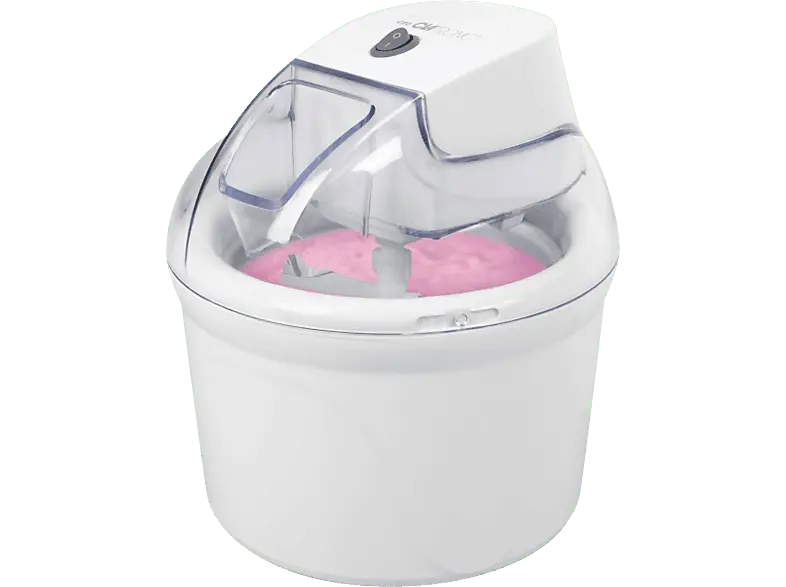 Clatronic ICM 3764 Eismaschine (12 Watt, , Weiß)