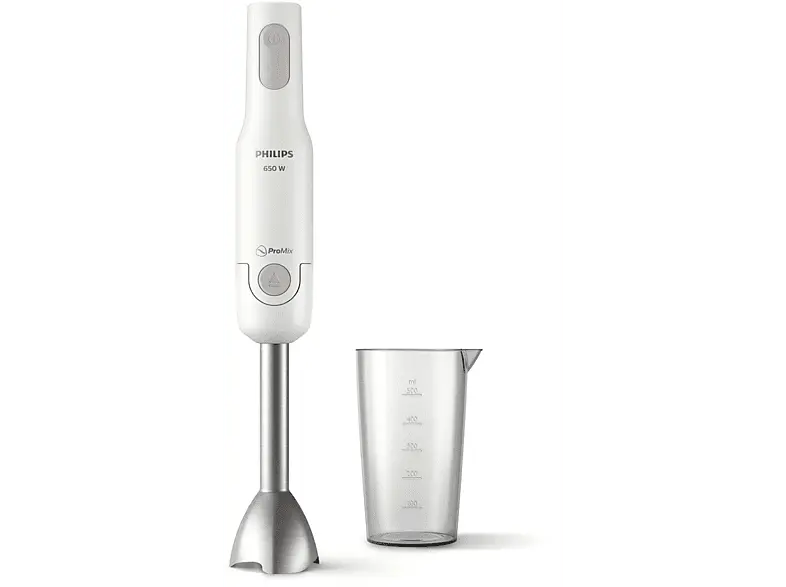 Philips ProMix Daily Collection HR2534/00 Stabmixer (Weiß, 650 Watt)