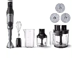 Philips HR2685/00 Series 5000 5tlg. Stabmixer (Silber, 1200 Watt, 1.7 l); Stabmixer 5tlg.