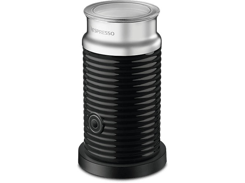 Nespresso AeroCCINO 3 Milchaufschäumer (Schwarz/Silber, 505 Watt, 240 ml)