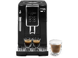 De'Longhi ECAM 350.15 B Dinamica Kaffeevollautomat (Schwarz, 15 bar, Dampfdüse)