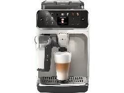 Philips EP5543/90 Series 5000 Latte Go Kaffeevollautomat (Weiß/Chrome, Keramikmahlwerk, 15 bar, externer Milchbehälter)