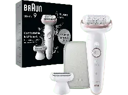 Braun Silk-épil 9, Epilierer mit schwenkbarem Kopf, Wet&Dry