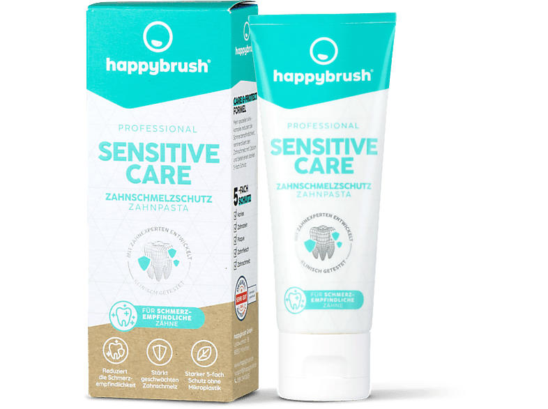 happybrush HZ02SC Sensitivecare Zahnpasta 75ml